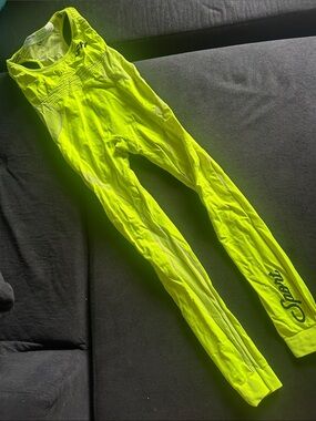 Off-White Neon Yellow Women’s Jumpsuit Romper
